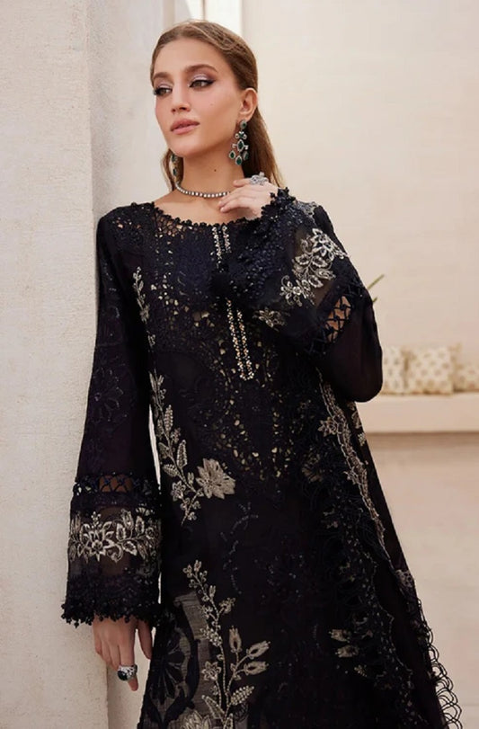 Maria.B - EL-25-03 - Luxury Lawn Embroidered 3 Piece Unstitched
