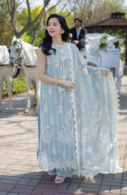 Rang Rasiya Luxury Embroidered Lawn Unstitched 3Pc Suit-AYLA