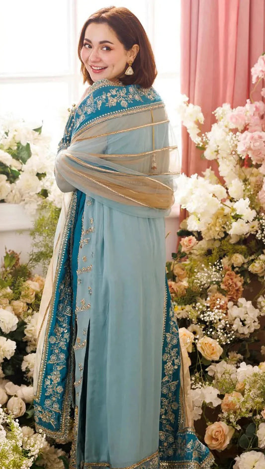 Charizma - Dastan-E-Jashan - Embroidered Chiffon Unstitched DJ5-08 3PCS