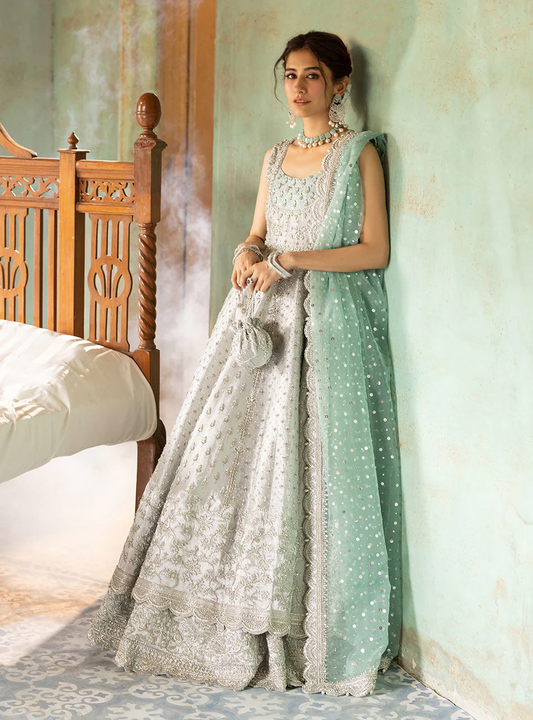 Zainab Chottani Net Embroidered  Unstitched Shahnoor 3PCS