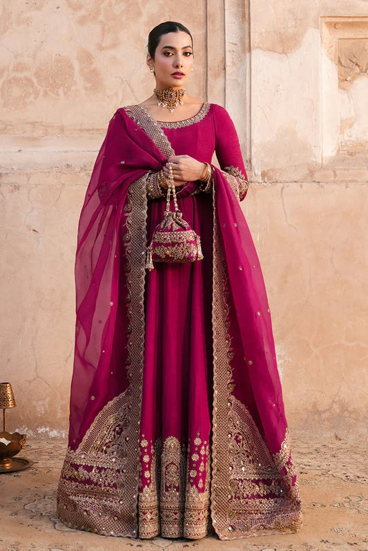 Faiza Saqlain Luxury Embroidered Chiffon Stitched 3PC Collection Cassia