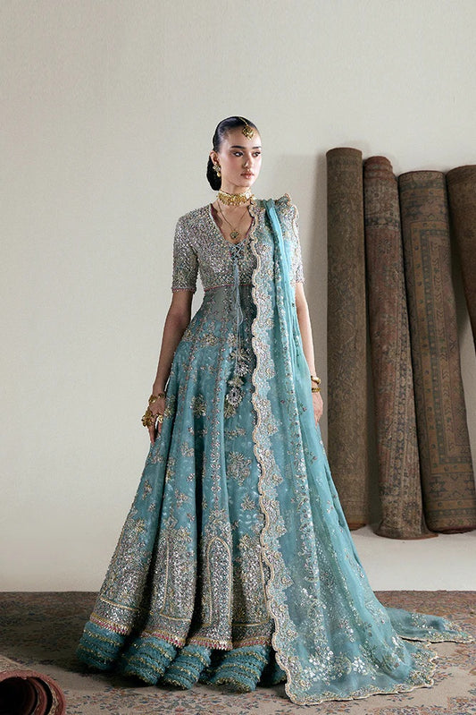 Suffuse Luxury Organza Hand Embroidered Unstitched 3 Piece - Anaira