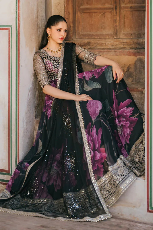 Iznik Luxury Chiffon Embroidered Collection Unstitched UE-321