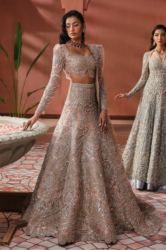 Soraya Catherine 01 Luxury Net Hand Emblishment Unstitched Collection