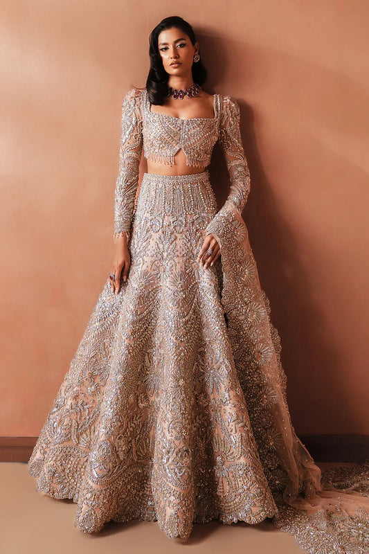 Soraya Catherine 01 Luxury Net Hand Emblishment Unstitched Collection