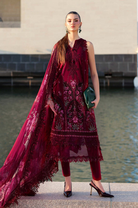 Maria.B - Luxury Lawn Embroidered 3 Piece Unstitched - D-2611-B