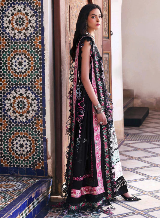 Republic WomensWear Reine Luxury Embroidered Lawn Unstitched 3Pc Suit D-3B Elia