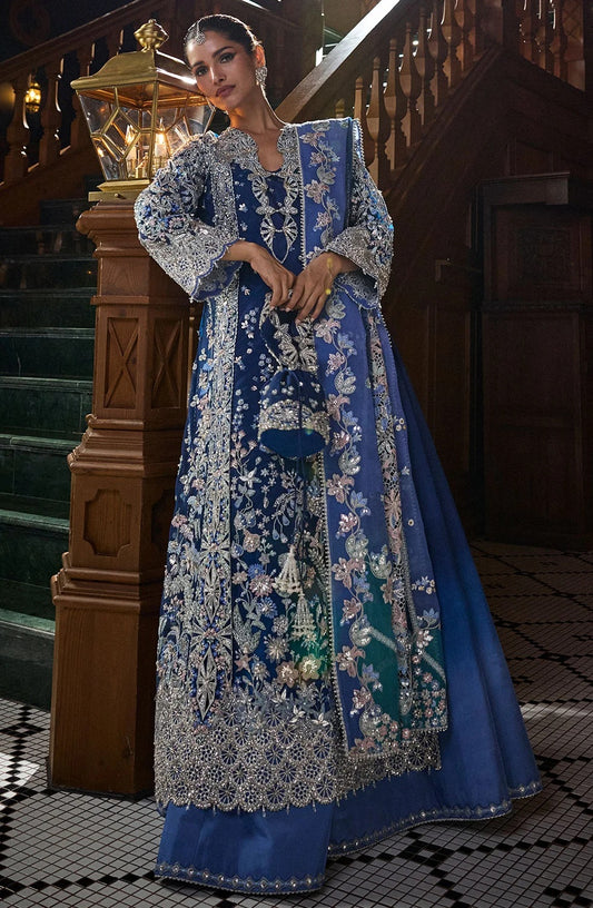 Soraya Lumene Luxury Organza Embroidered Unstitched 3PC Suit-Elise