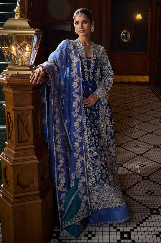 Soraya Lumene Luxury Organza Embroidered Unstitched 3PC Suit-Elise