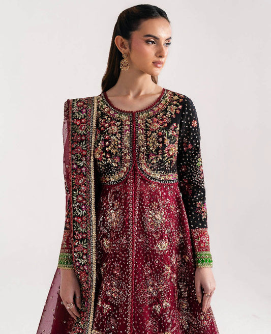 Republic Womenswear - Luxury Organza Embroidered 3 Piece Unstitched - Lucienne