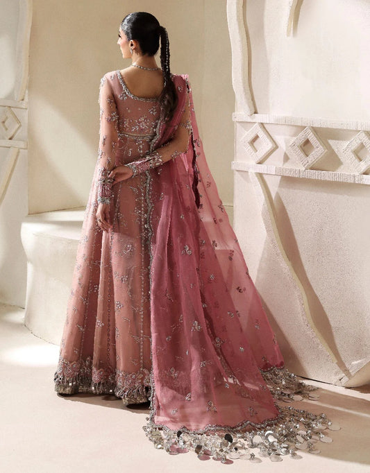Republic Womenswear Luxury Organza Embroidered 3Pc Unstitched Suit Juliane