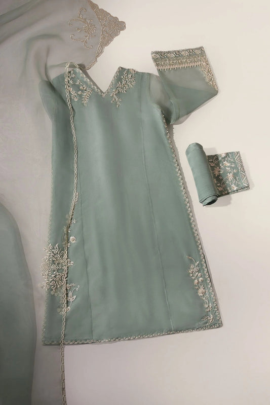 Agha Noor Luxury Embroidered Organza Collection ESMA