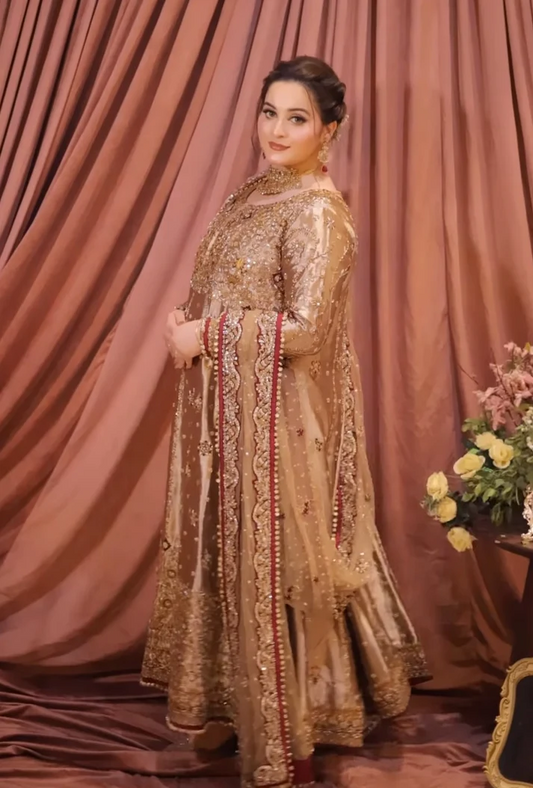 Haris Shakeel Mesuri Hand Embellished & Embroidered Maxi - J0507